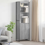 vidaXL Hohe Schränke Graues Sonoma 60 x 36 x 200 cm Holzwerkstoff