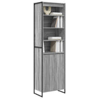 vidaXL Hohe Schränke Graues Sonoma 60 x 36 x 200 cm Holzwerkstoff