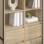 vidaXL Sideboard 2 pcs Sonoma 81 x 36 x 150.5 cm Holzwerkstoff