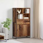 vidaXL Sideboard 2 pcs Altholz 81 x 36 x 150.5 cm Holzwerkstoff