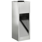 vidaXL Solar LED Wegeleuchte 2 pcs Silber Galvanisiert