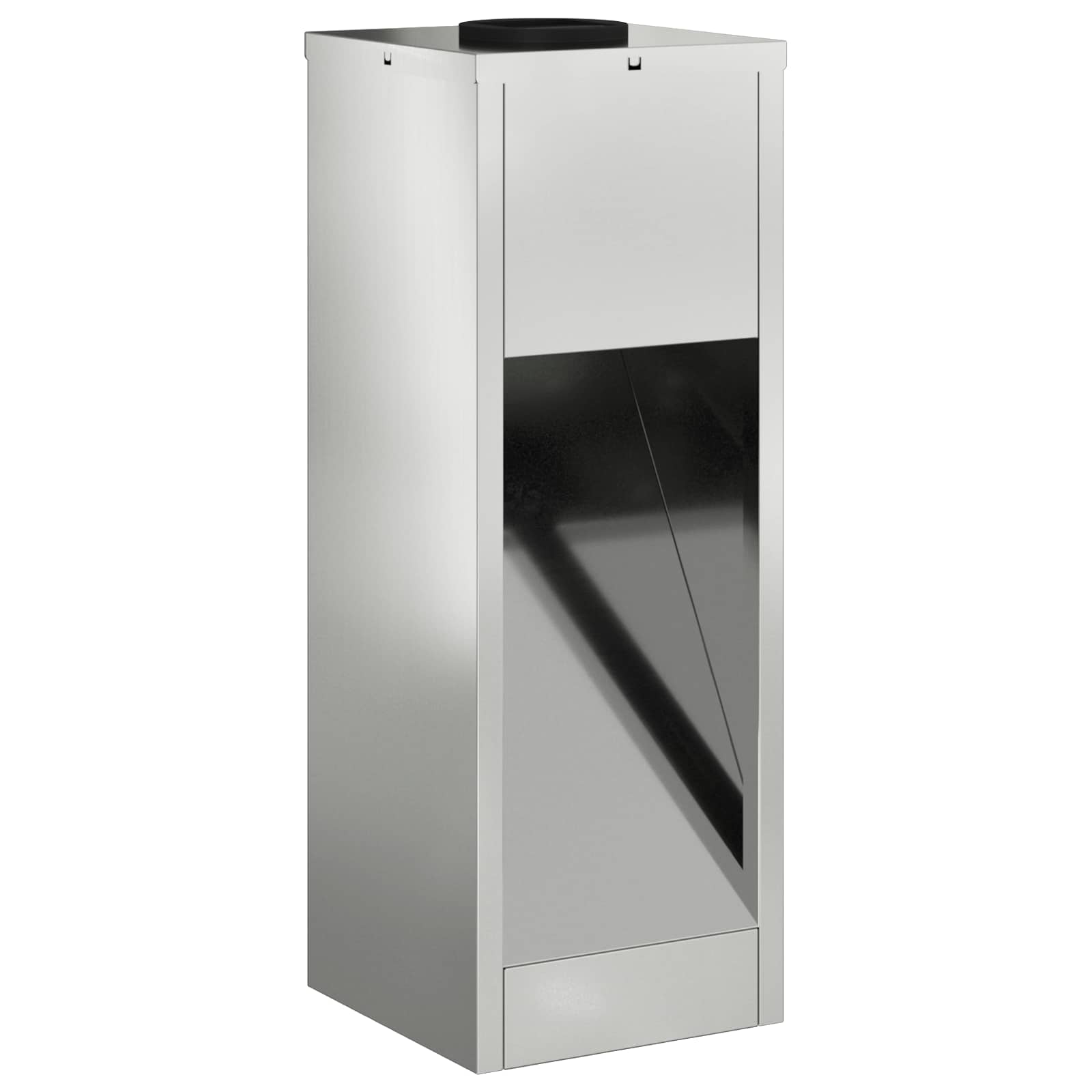 vidaXL Solar LED Wegeleuchte 2 pcs Silber Galvanisiert