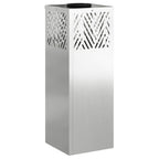 vidaXL Solar LED Weg Licht 2 pcs Silber Galvanisiert