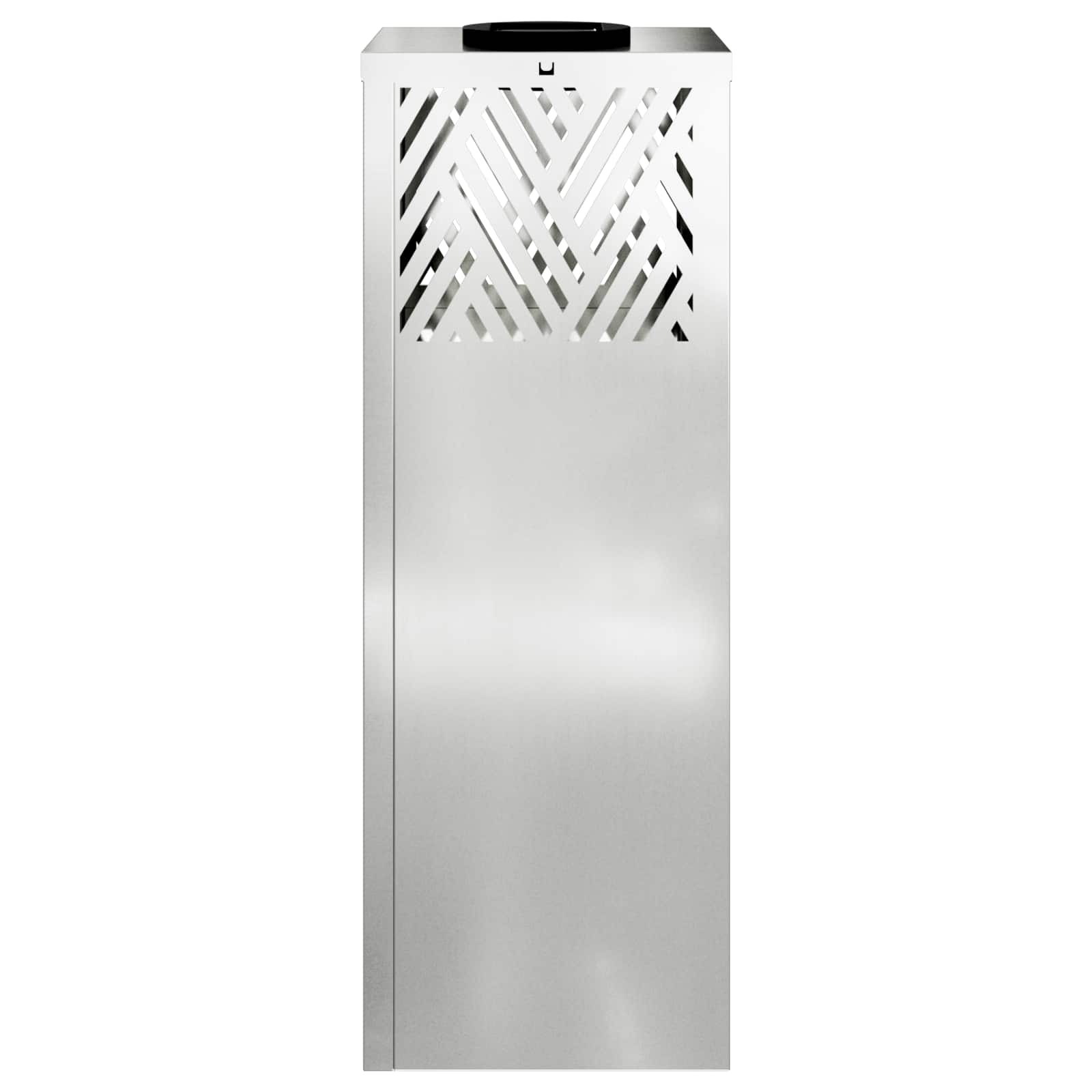 vidaXL Solar LED Weg Licht 2 pcs Silber Galvanisiert