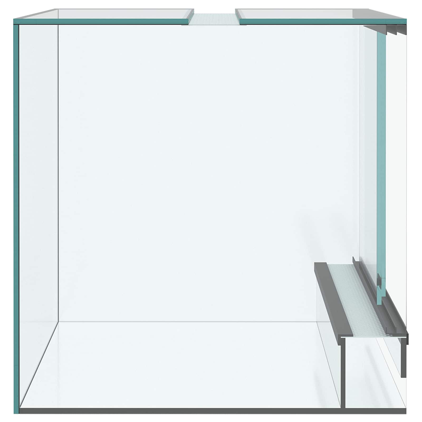 vidaXL Terrarium mit Speicher Transparent 30 x 30 x 30 cm Glas