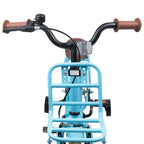 vidaXL Kinderfahrrad 12 Zoll für 2-4 Jahre alt Himmelblau