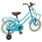 vidaXL Kinderfahrrad 14 Zoll für 3-5 Jahre alt Himmelblau