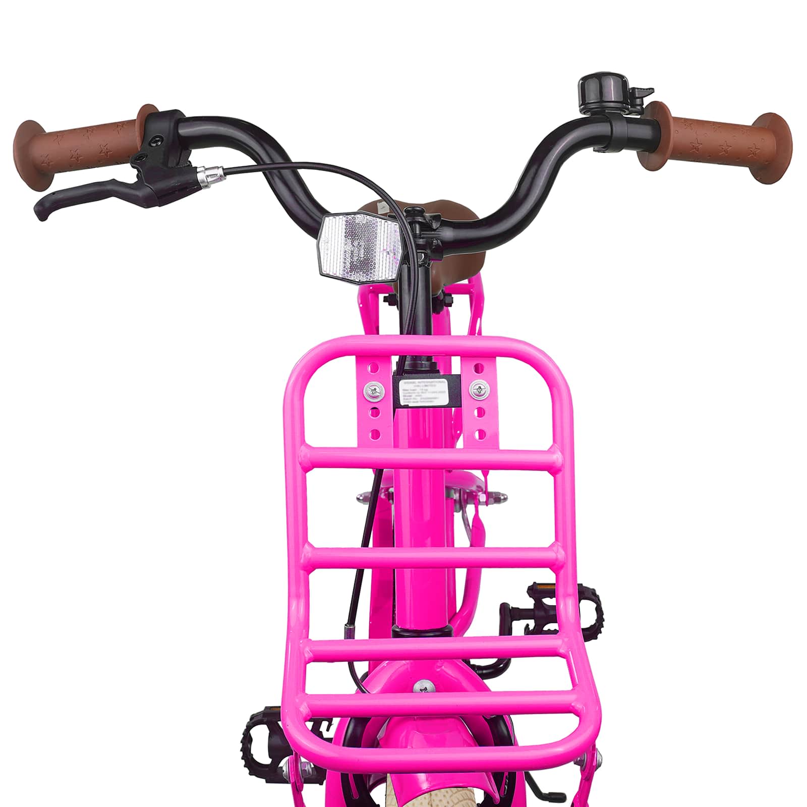 vidaXL Kinderfahrrad 20 Zoll für 6-11 Jahre alt Dunkelrosa