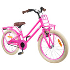 vidaXL Kinderfahrrad 20 Zoll für 6-11 Jahre alt Dunkelrosa