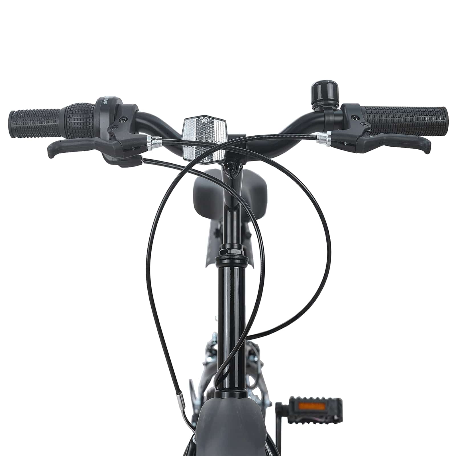 vidaXL Kinderfahrrad 20 Zoll 6-Speed für 6-11 Jahre alt Schwarz