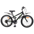 vidaXL Kinderfahrrad 20 Zoll 6-Speed für 6-11 Jahre alt Schwarz