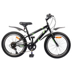 vidaXL Kinderfahrrad 20 Zoll 6-Speed für 6-11 Jahre alt Schwarz
