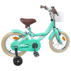 vidaXL Kinderfahrrad 12 Zoll für 2-4 Jahre alt Meergrün
