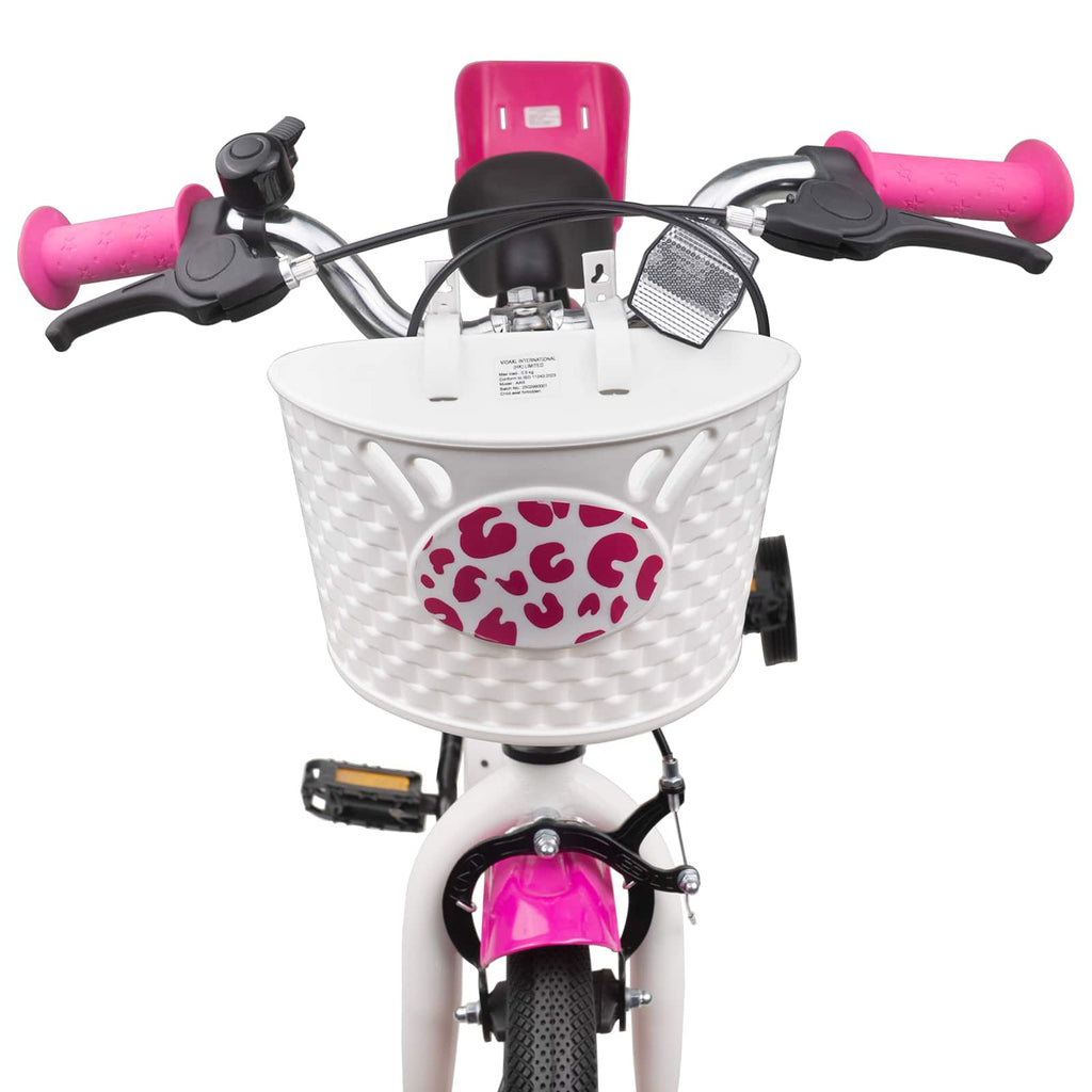 vidaXL Kinderfahrrad Mit Stützrädern 16 Zoll für 4-6 Jahre alt Rosa