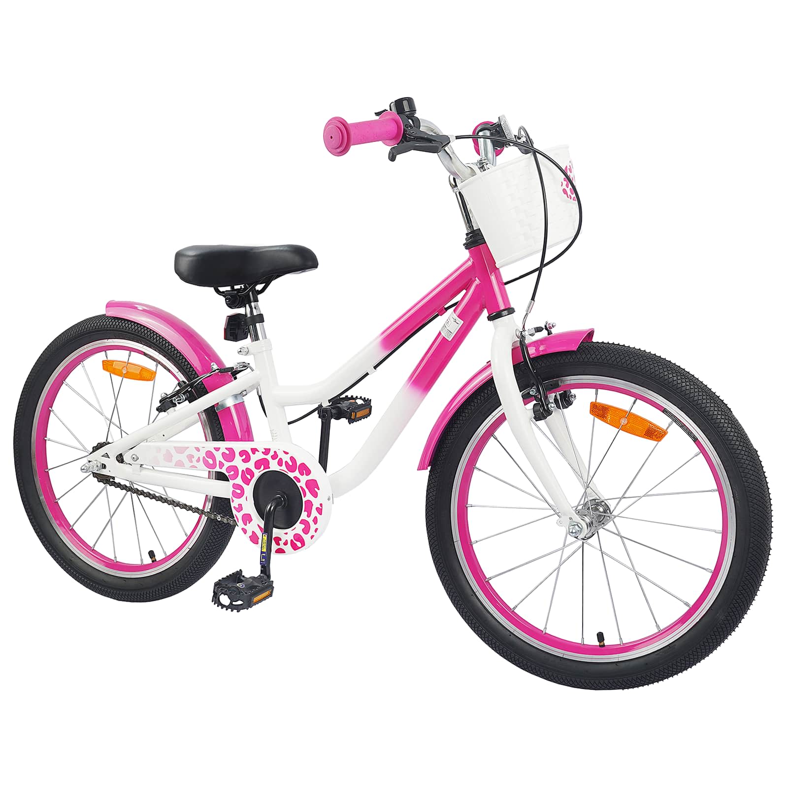 vidaXL Kinderfahrrad Mit Stützrädern 20 Zoll für 6-11 Jahre alt Rosa