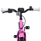 vidaXL Kinderfahrrad 22 Zoll für 7-12 Jahre alt Dunkelrosa