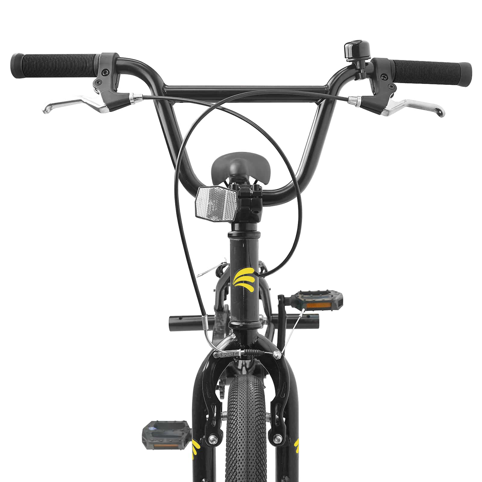 vidaXL BMX Rad 20 Zoll für über 9 Jahre alt Schwarz