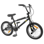 vidaXL BMX Rad 20 Zoll für über 9 Jahre alt Schwarz