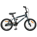 vidaXL BMX Rad 16 Zoll für 5-8 Jahre alt Dunkelgrau