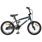 vidaXL BMX Rad 16 Zoll für 5-8 Jahre alt Dunkelgrau