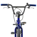vidaXL BMX Rad 18 Zoll für 7-10 Jahre alt Dunkelblau
