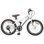vidaXL Mountainbike 20 Zoll 6-Speed für 5-8 Jahre alt Weiß