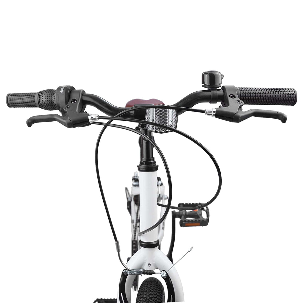 vidaXL Mountainbike 24 Zoll 6-Speed für 8-12 Jahre alt Weiß