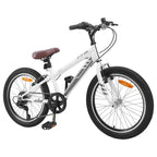 vidaXL Mountainbike 24 Zoll 6-Speed für 8-12 Jahre alt Weiß