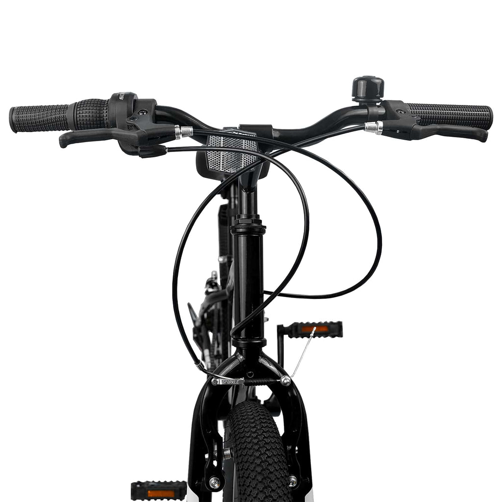 vidaXL Mountainbike 24 Zoll 6-Speed für 8-12 Jahre Schwarz