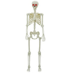 vidaXL Halloween Skelett Weiß 155 x 38,5 cm Polypropylen