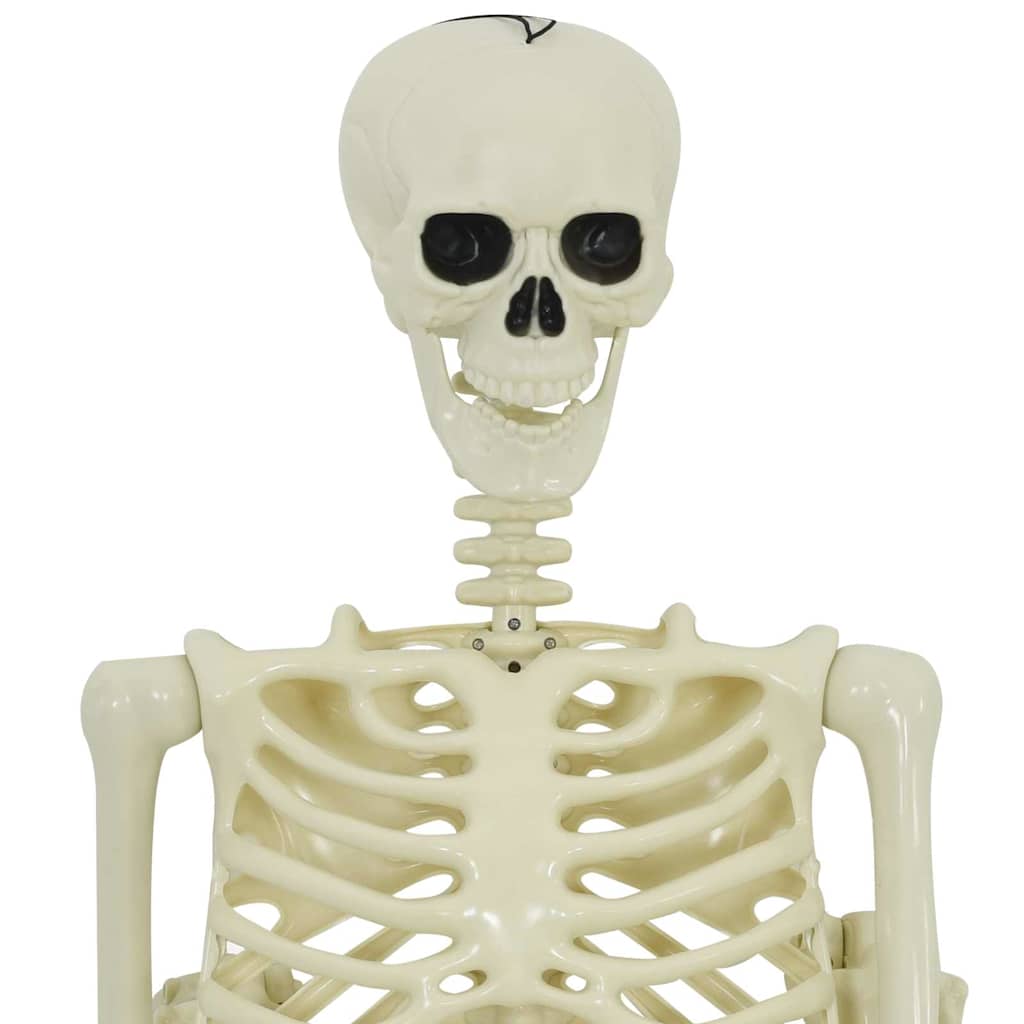 vidaXL Halloween Dekoskelett 2 pcs Weiß Polypropylen