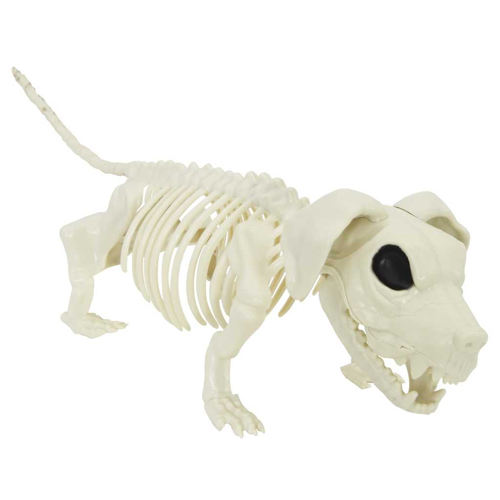 vidaXL Halloween Dekoskelett 2 pcs Weiß Polypropylen