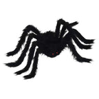 vidaXL Halloween Spinnen Dekoration 6 pcs Schwarz 75 cm