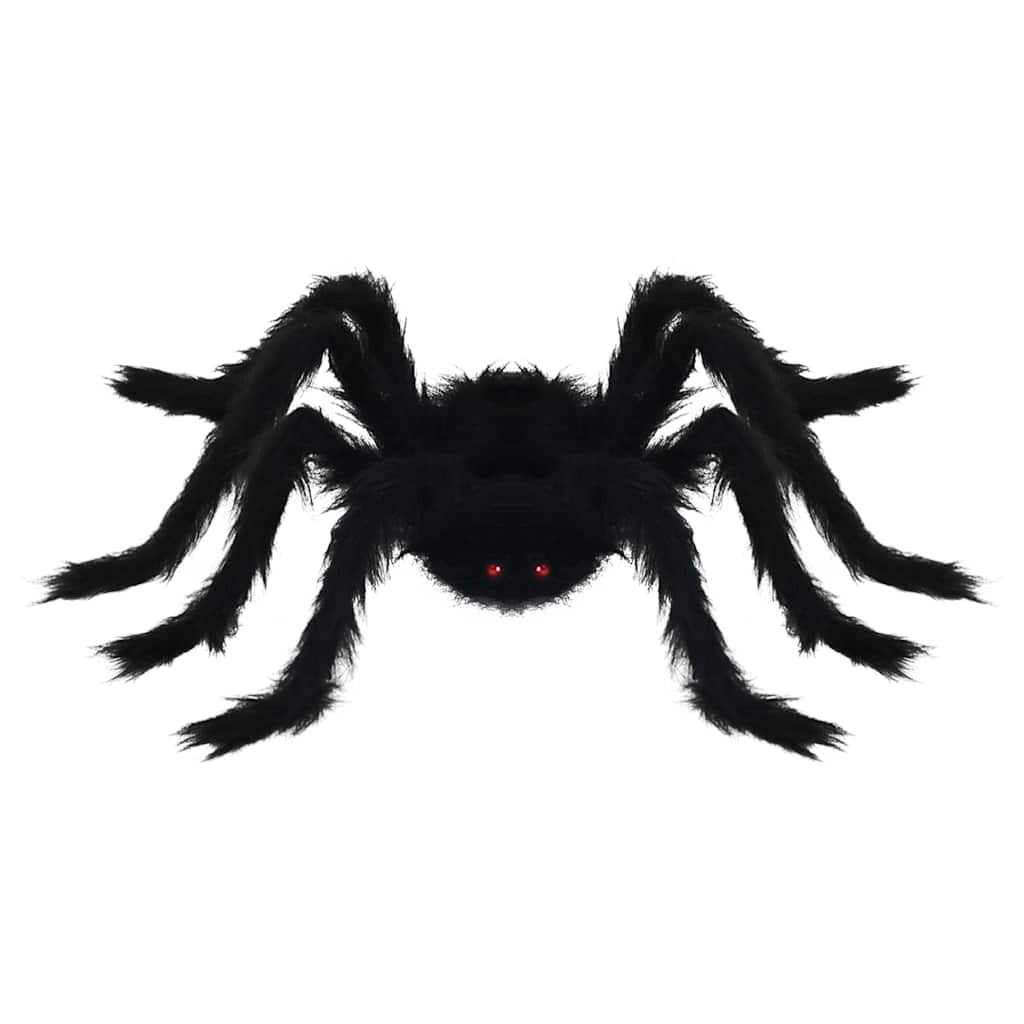 vidaXL Halloween Spinnen Dekoration 6 pcs Schwarz 75 cm