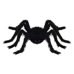 vidaXL Halloween Spinnen Dekoration 6 pcs Schwarz 75 cm