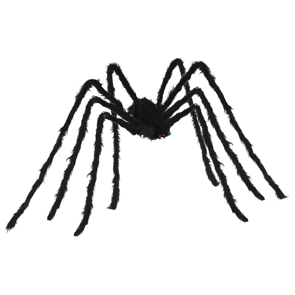 vidaXL Halloween-Spinnendekoration mit Netzen 2 pcs Schwarz und Weiß