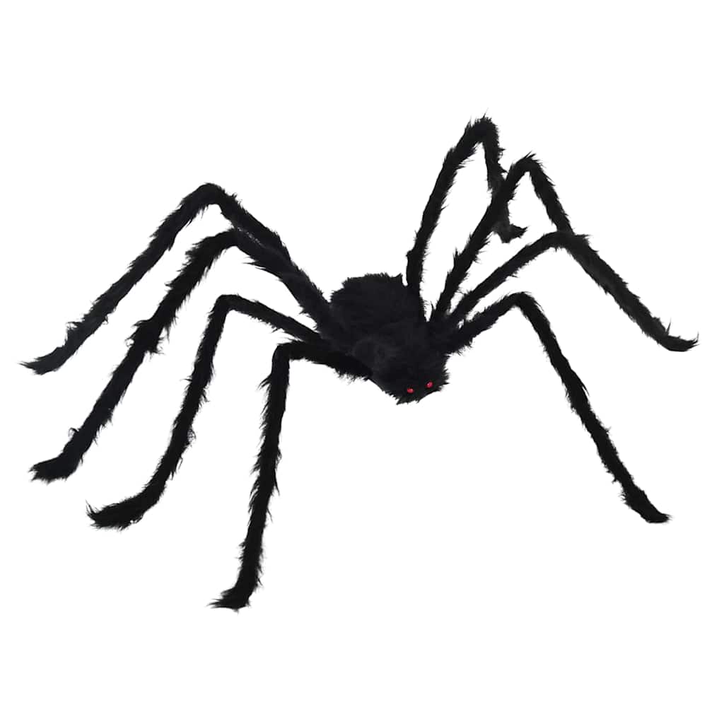 vidaXL Halloween-Spinnendekoration mit Netzen 4 pcs Schwarz und Weiß