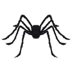 vidaXL Halloween-Spinnendekoration mit Netzen 4 pcs Schwarz und Weiß