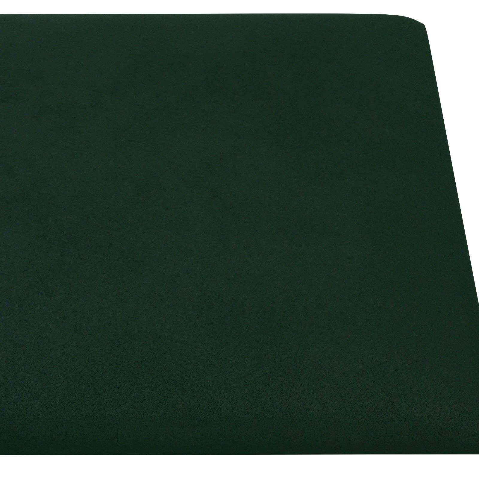 vidaXL Wandkopfteilen 12 pcs Dunkelgrün Samt