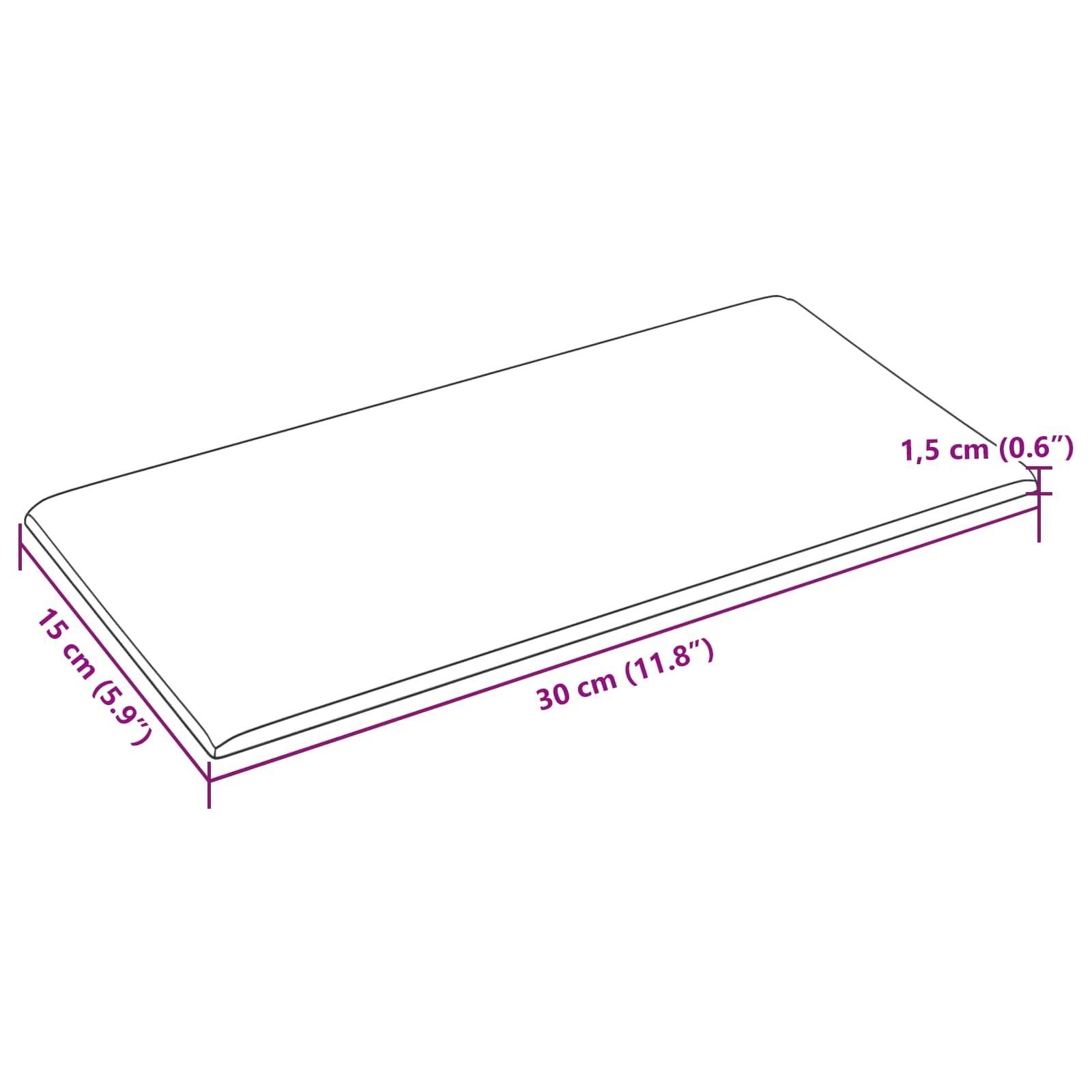 vidaXL Wandkopfteilen 12 pcs Dunkelgrün Samt