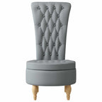 vidaXL Schlafsessel Hellgrau 56,5 x 70 x 110 cm Stoff