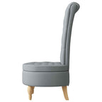 vidaXL Schlafsessel Hellgrau 56,5 x 70 x 110 cm Stoff
