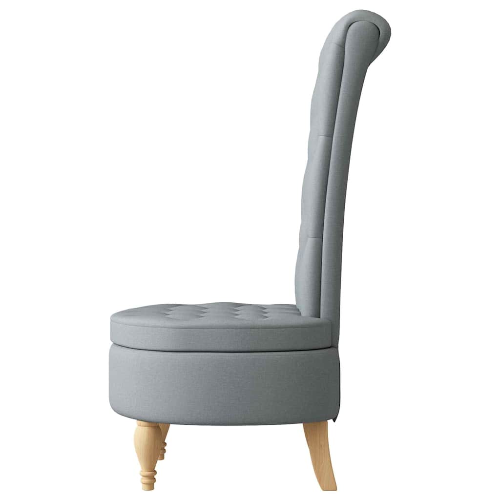vidaXL Schlafsessel Hellgrau 56,5 x 70 x 110 cm Stoff