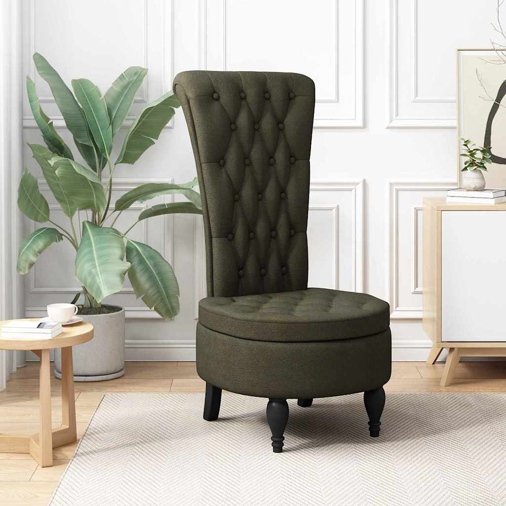 vidaXL Schlafsessel Olivegrün 56,5 x 70 x 110 cm Kunstwildleder