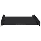 vidaXL Waschmaschinen Zwischenablage Schwarz 60 x 60 x 8 cm Stahl