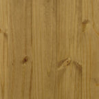vidaXL Scheunentür Corona Honigbraun 70 x 210 cm Massives Kiefernholz