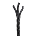 vidaXL Juteschnur 2 pcs 2 Schwarz 100% Tossa Jute
