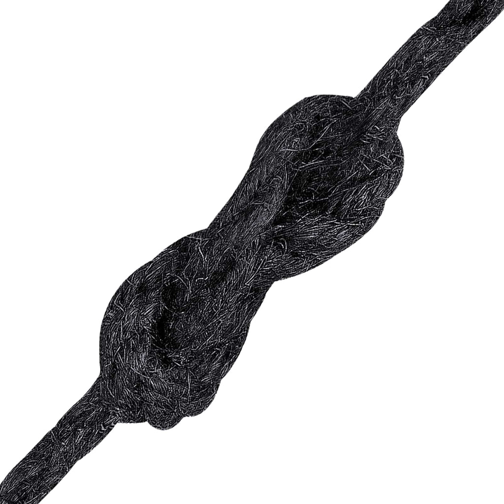 vidaXL Juteschnur 10 pcs 2 Schwarz 100% Tossa Jute