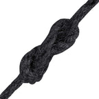 vidaXL Juteschnur 10 pcs 2 Schwarz 100% Tossa Jute
