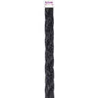 vidaXL Juteschnur 10 pcs 2 Schwarz 100% Tossa Jute